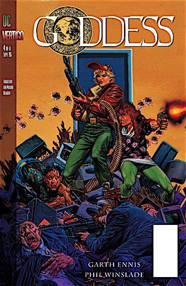 Goddess #4 preview images