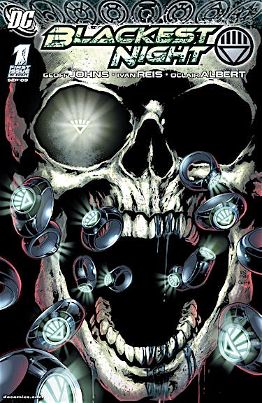 Blackest Night #1 preview images