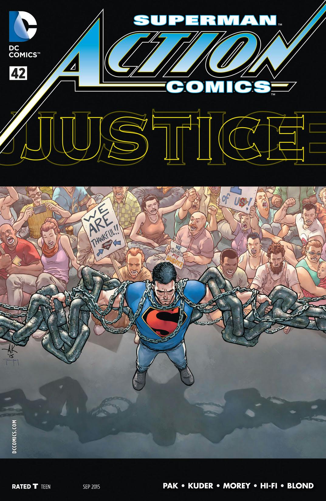 Action Comics (2011-) #42 preview images