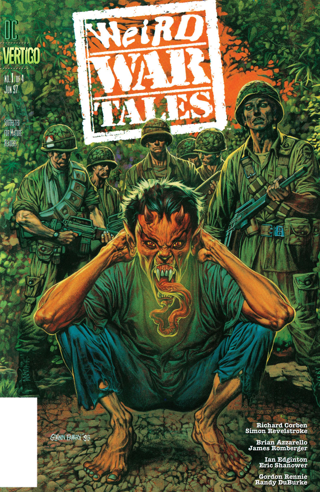 Weird War Tales #1 preview images