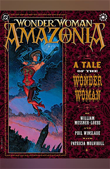 Wonder Woman: Amazonia #1 preview images