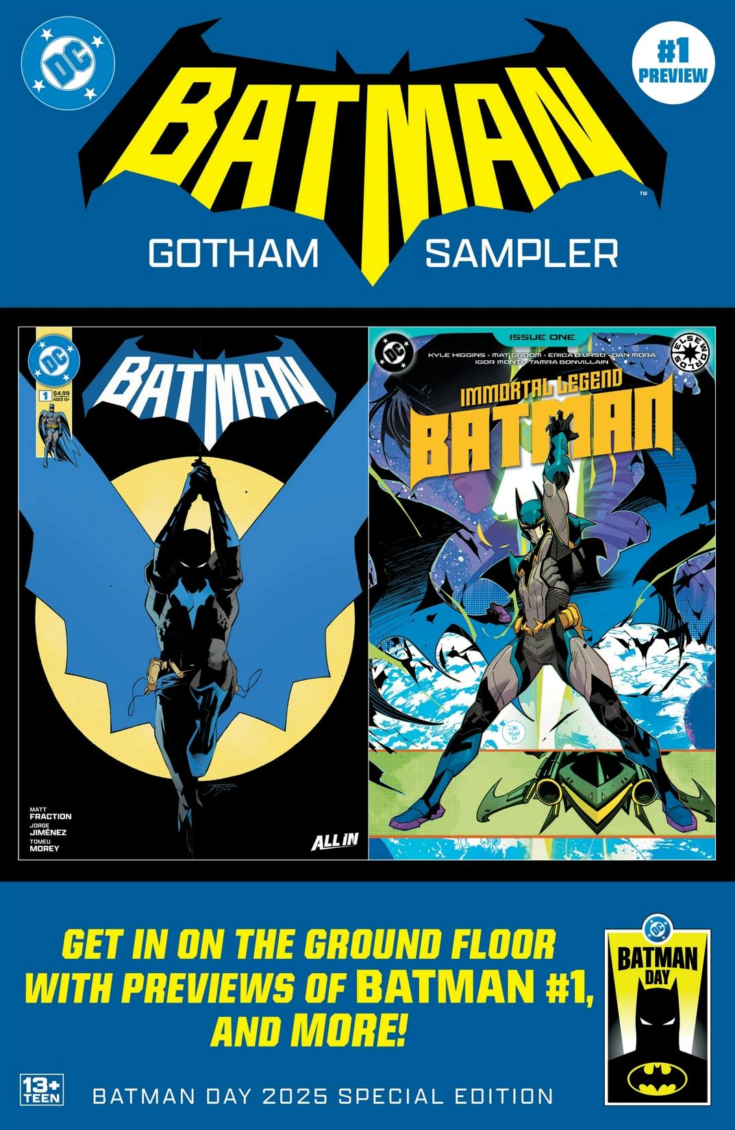 Batman: Gotham Sampler Batman Day 2025 #1 preview images