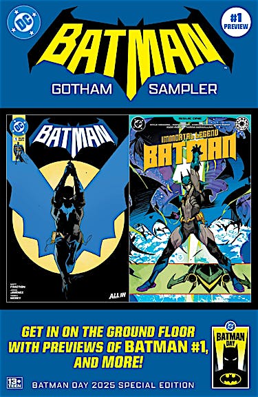 Batman: Gotham Sampler Batman Day 2025 #1 preview images