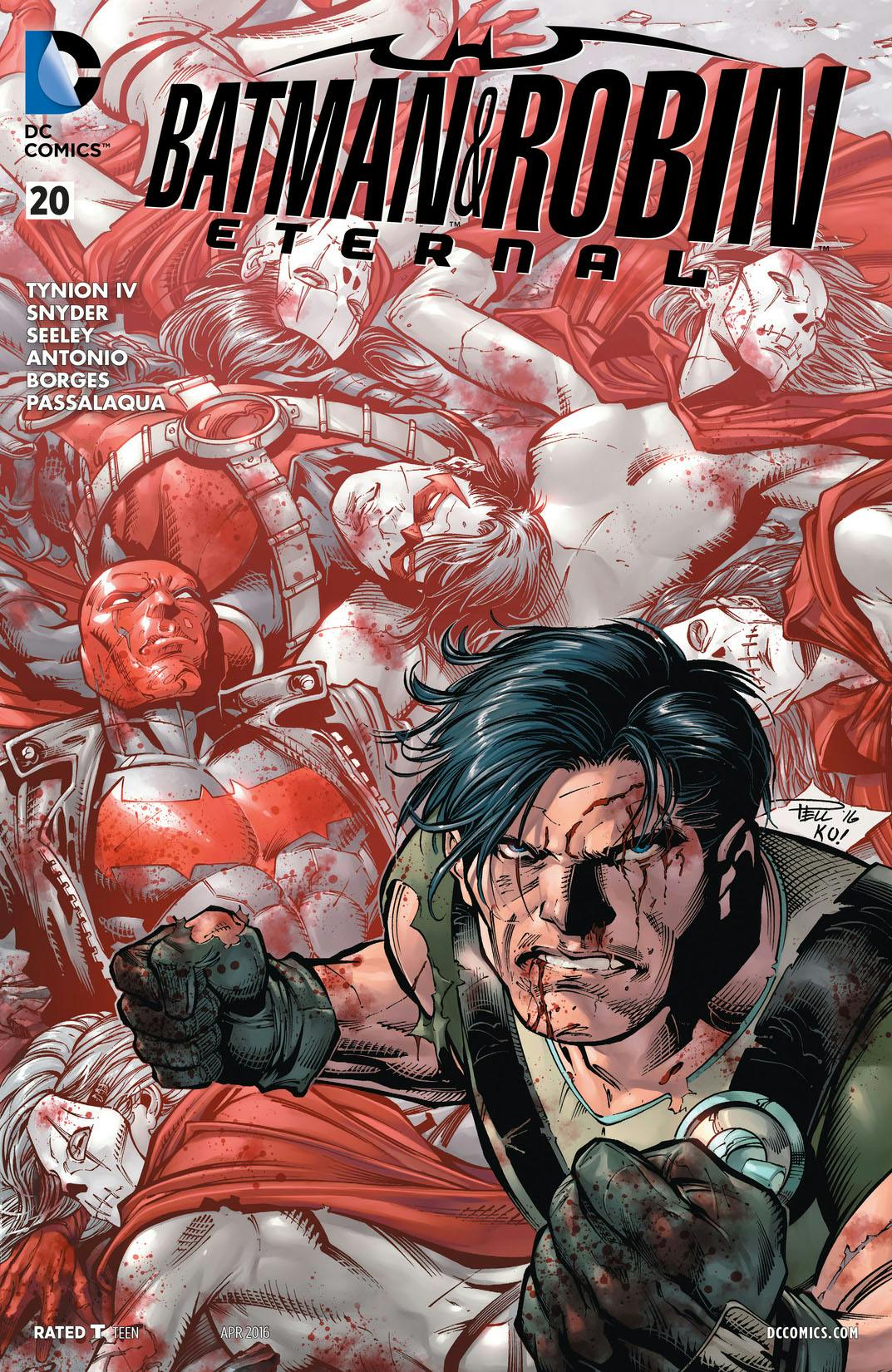 Batman & Robin Eternal #20 preview images