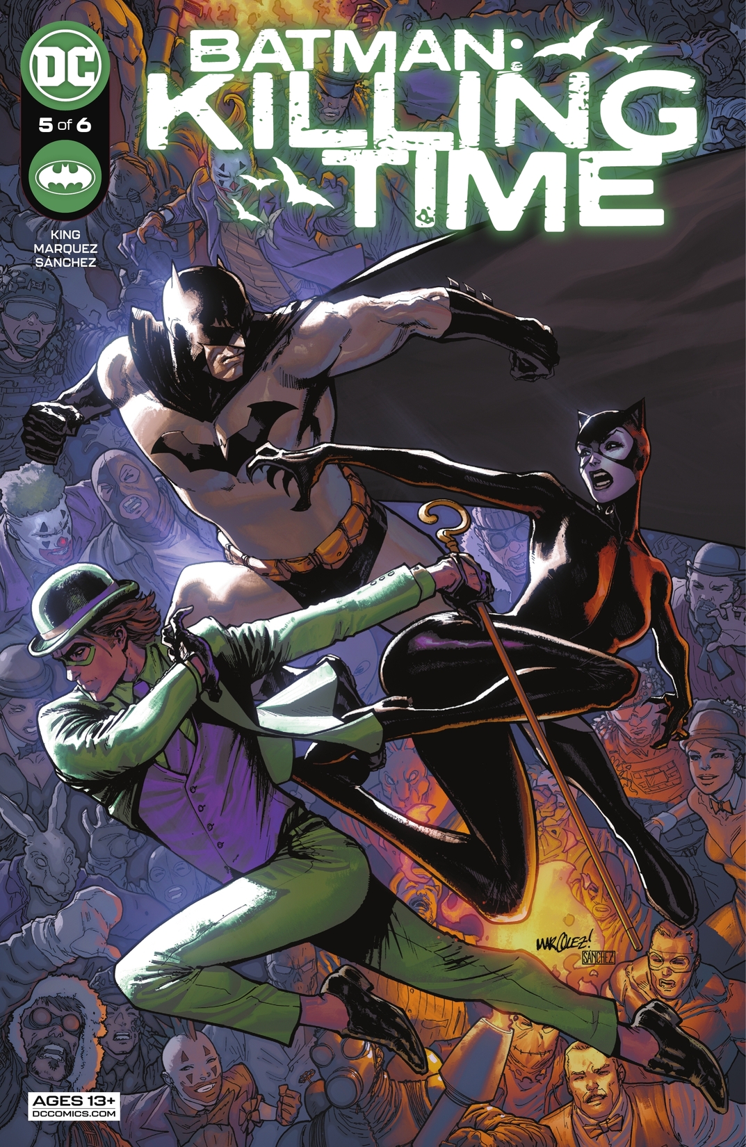 Batman: Killing Time #5 preview images