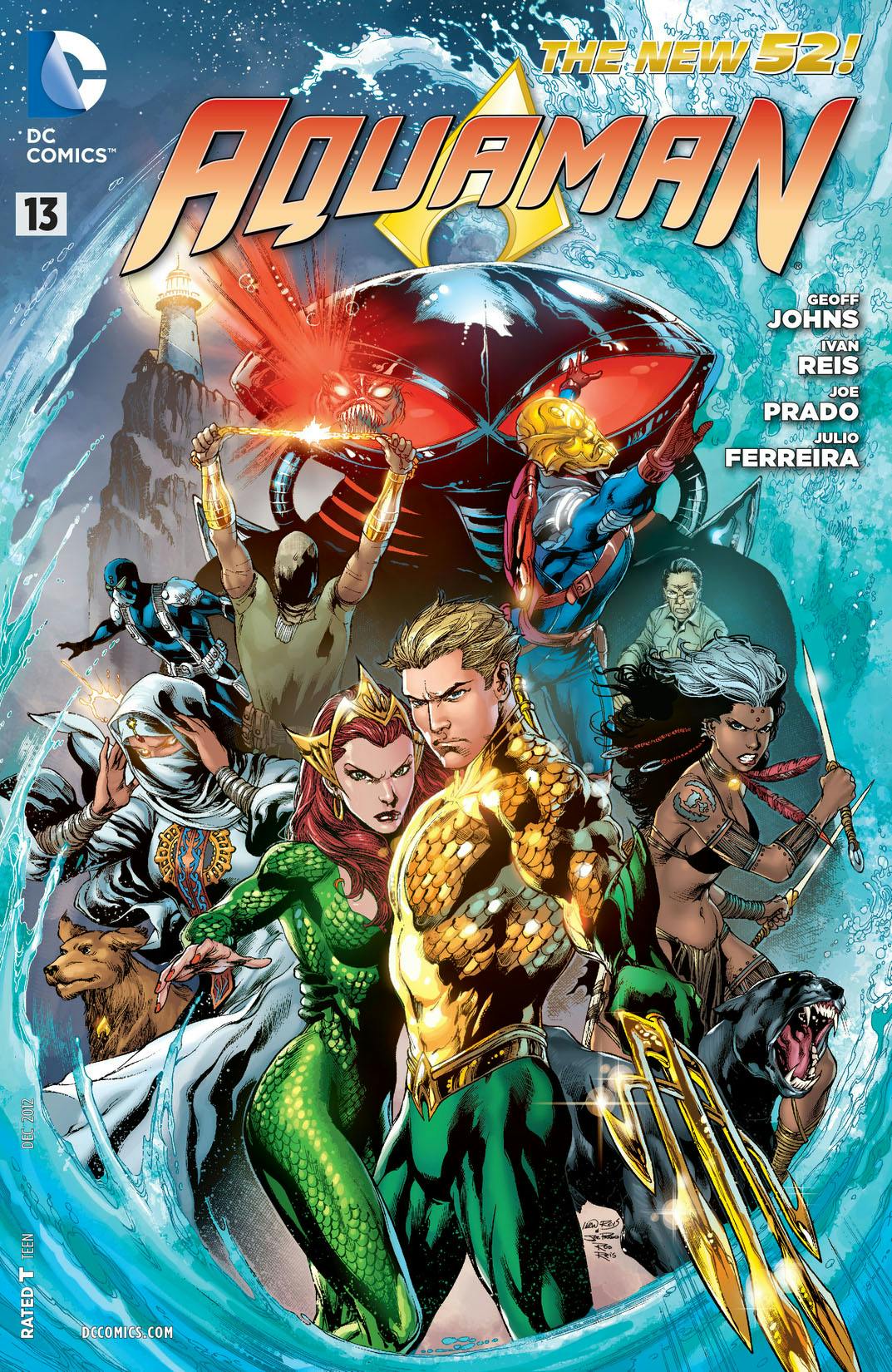 Aquaman (2011-) #13 preview images