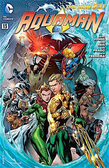 Aquaman (2011-) #13 preview images