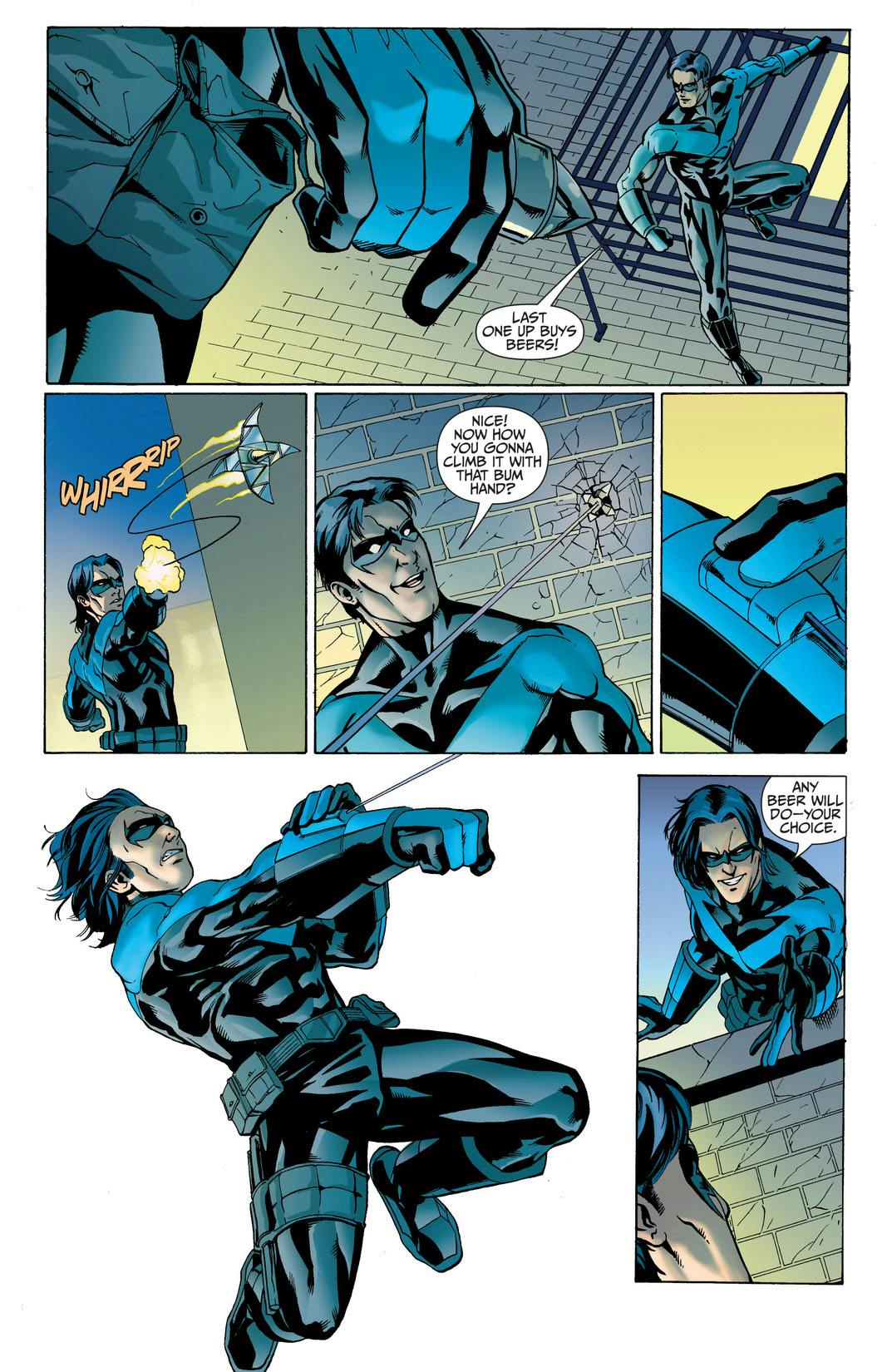 nightwing comic icon