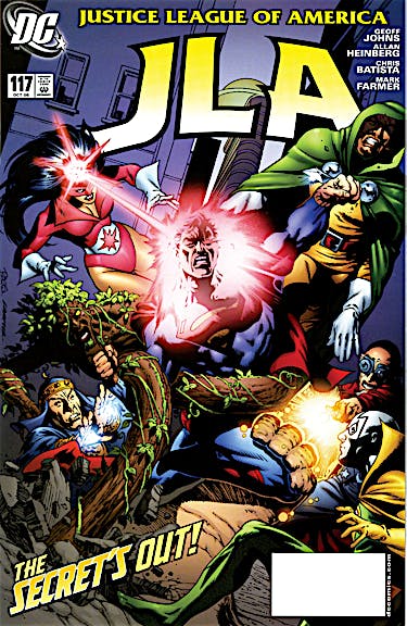 JLA #117 preview images