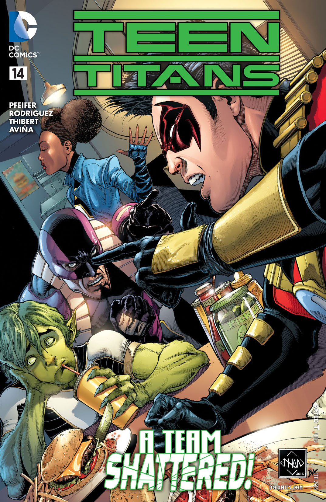 Teen Titans (2014-) #14 preview images