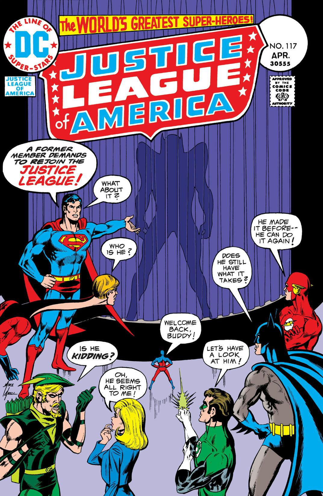 Justice League Of America (1960-) #117 