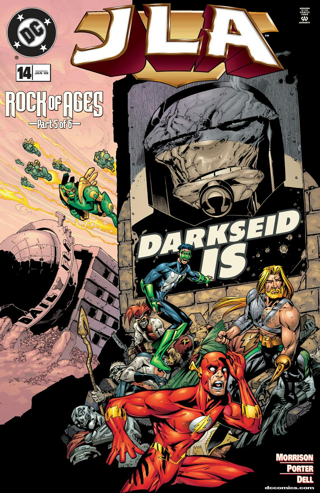 JLA #14 preview images