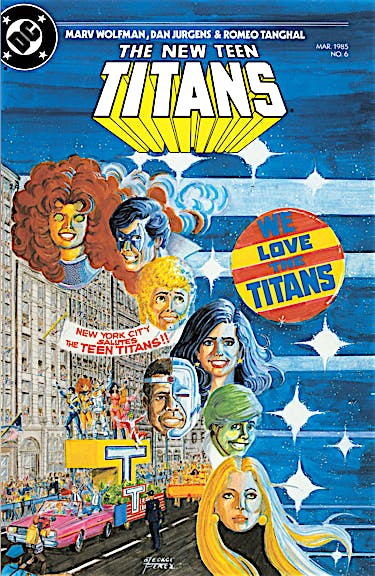 The New Teen Titans #6 preview images