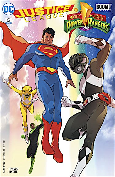 Justice League/Power Rangers #5