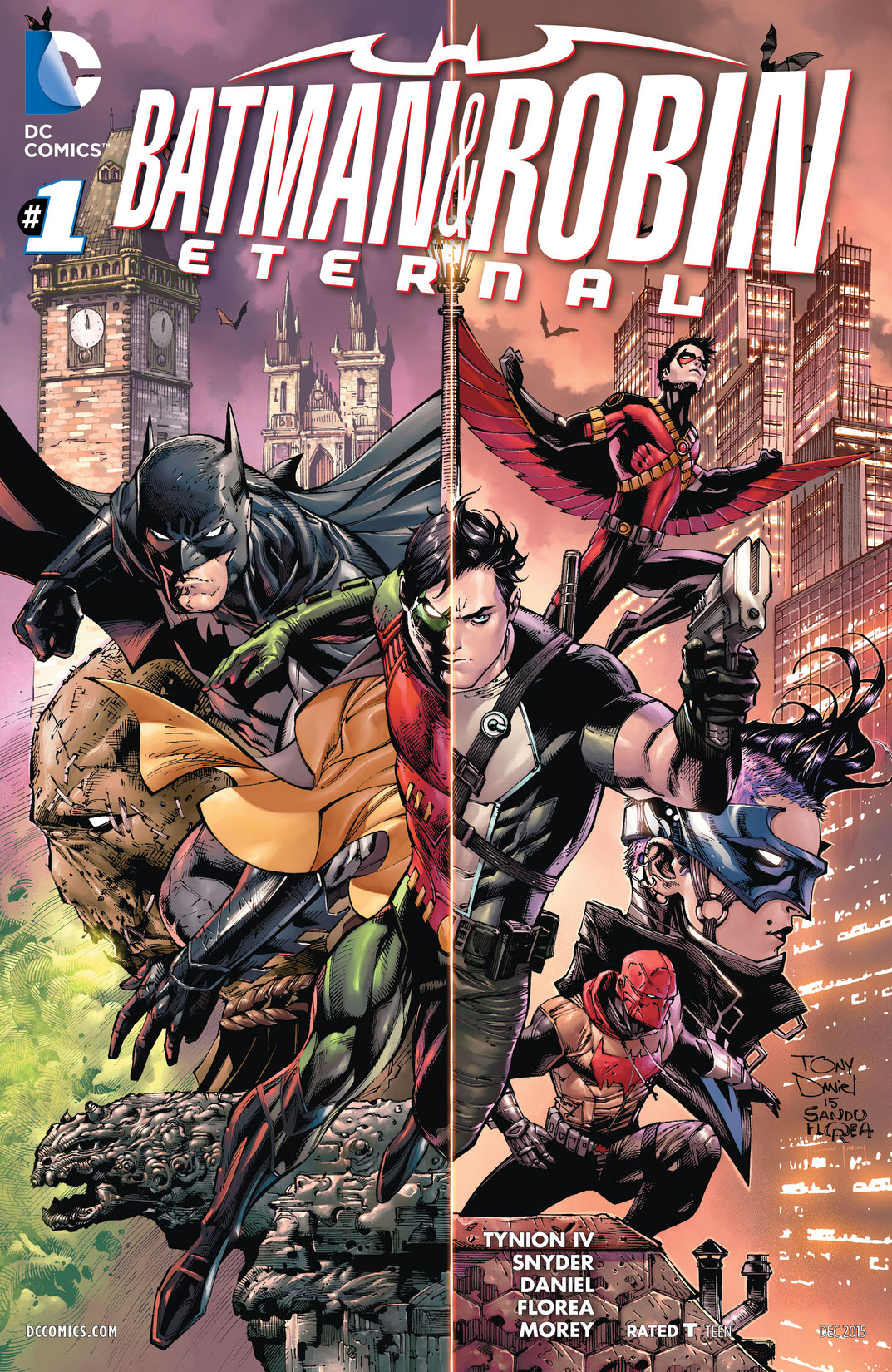 Batman & Robin Eternal #1 preview images