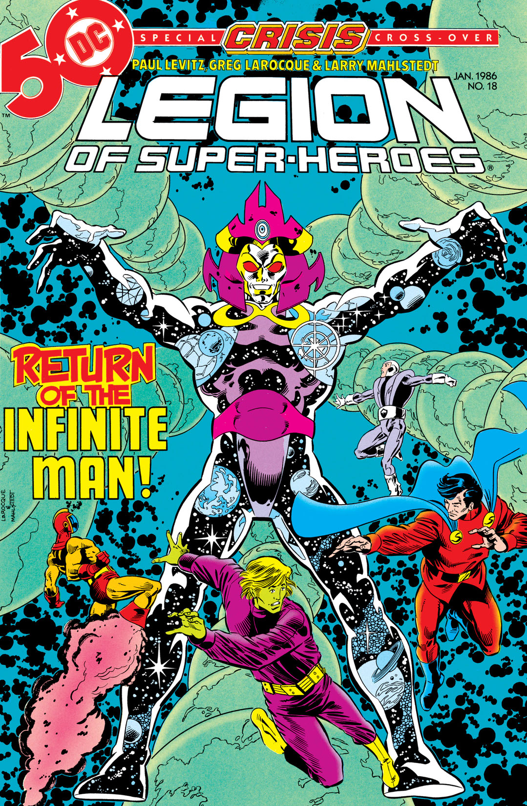 Legion of Super-Heroes (1984-) #18 preview images