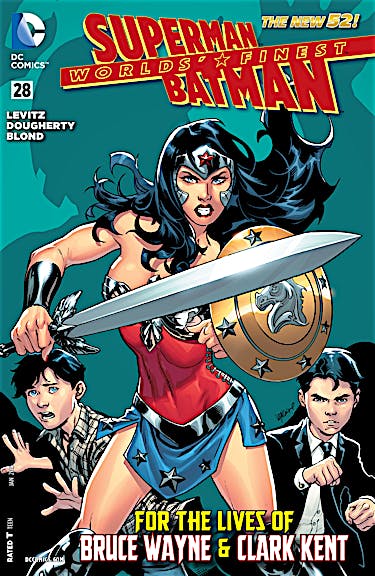 Worlds' Finest (2012-) #28 preview images