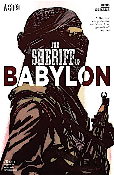 Sheriff of Babylon #10 preview images