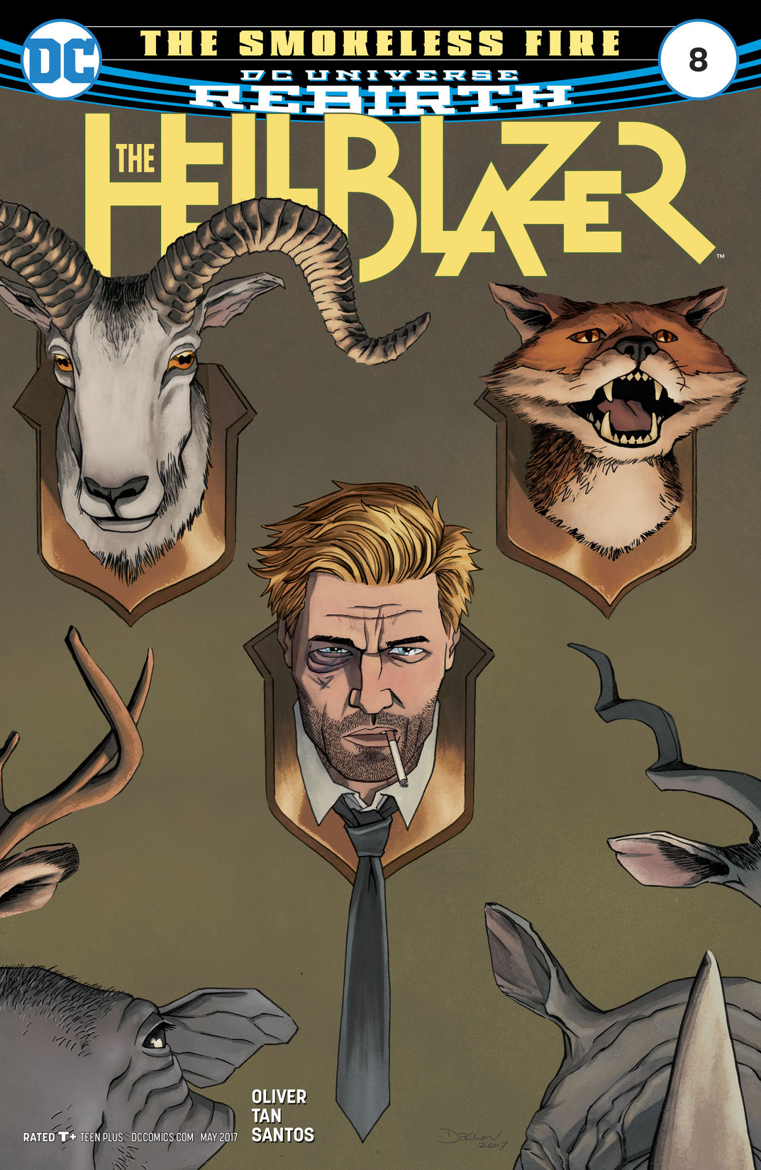 The Hellblazer #8 preview images