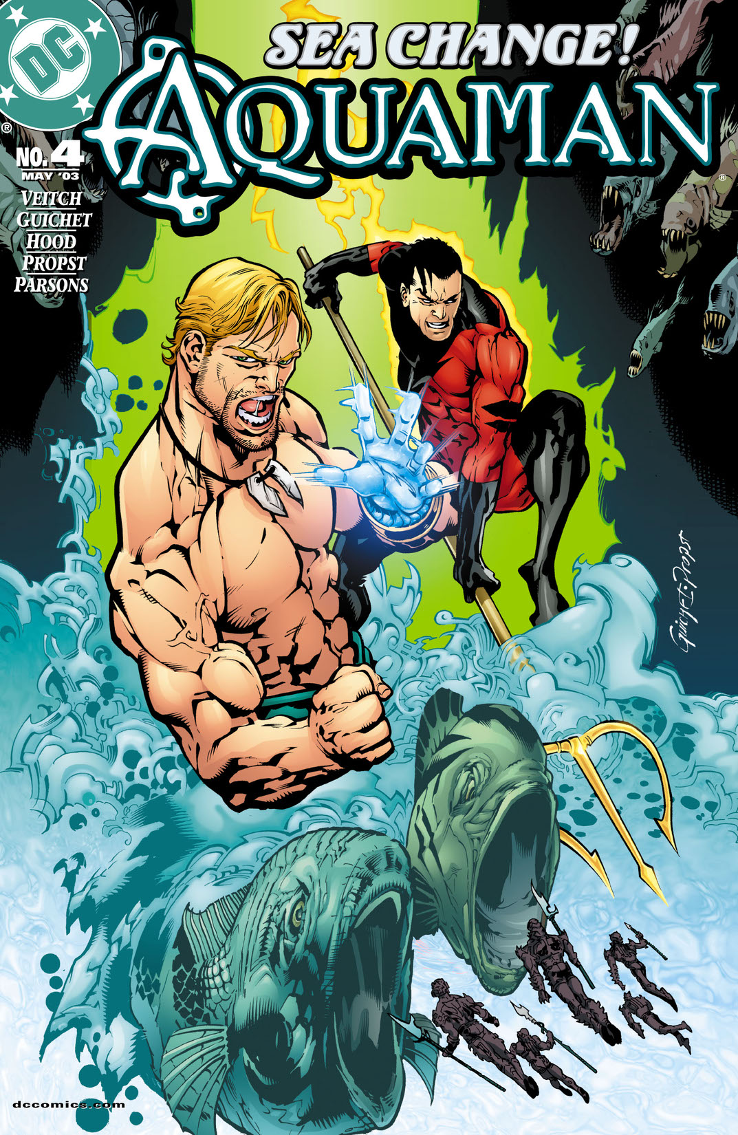 Aquaman (2002-) #4 preview images