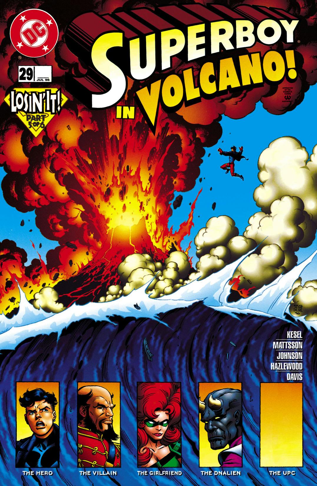 Superboy (1993-) #29 preview images