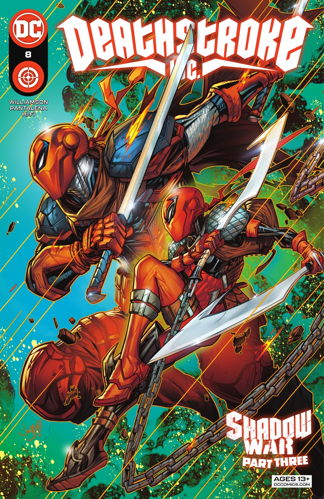 Deathstroke Inc. #8 preview images