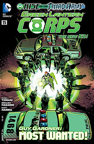 Green Lantern Corps (2011-) #15 preview images