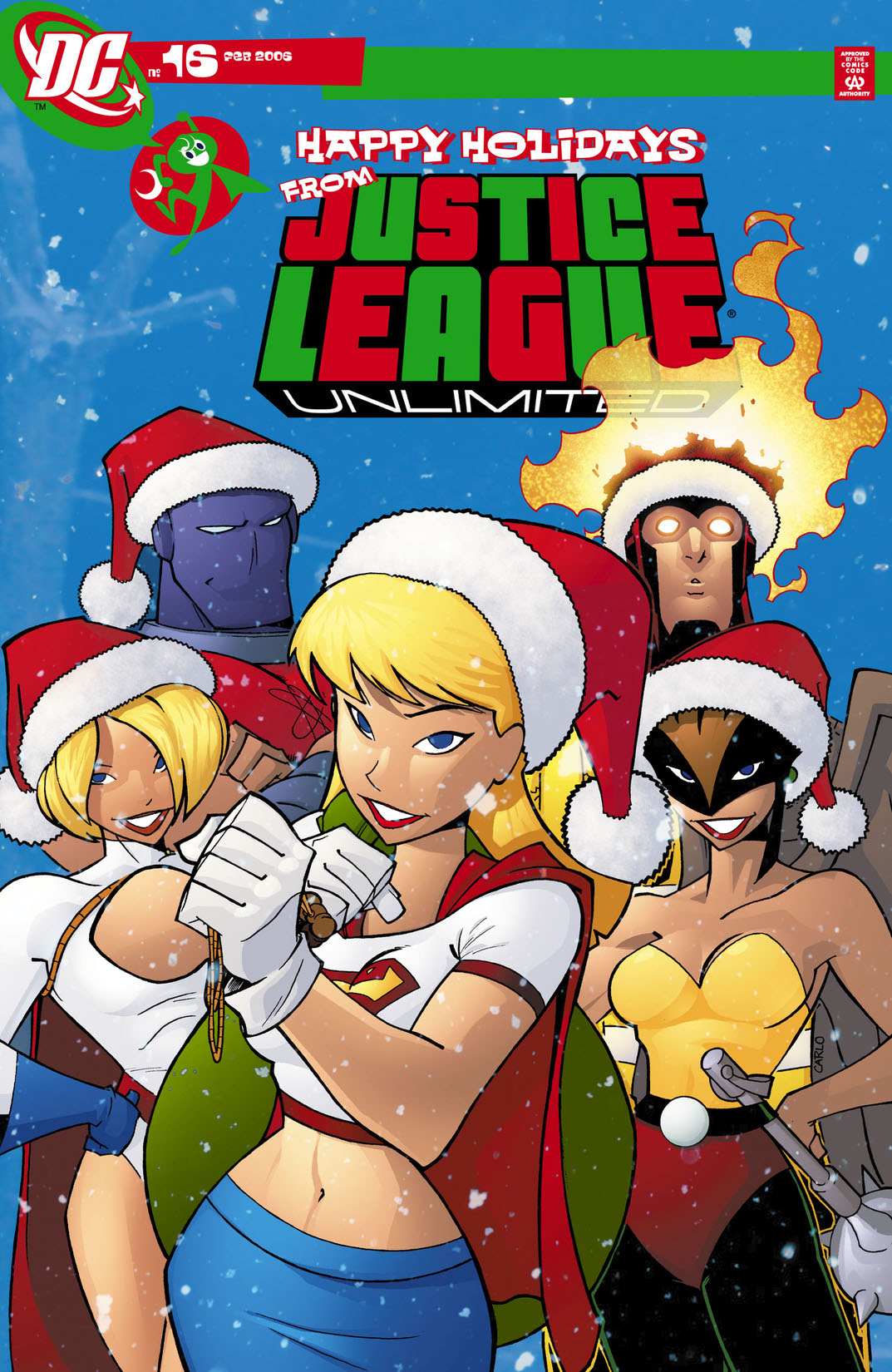 Justice League Unlimited #16 preview images