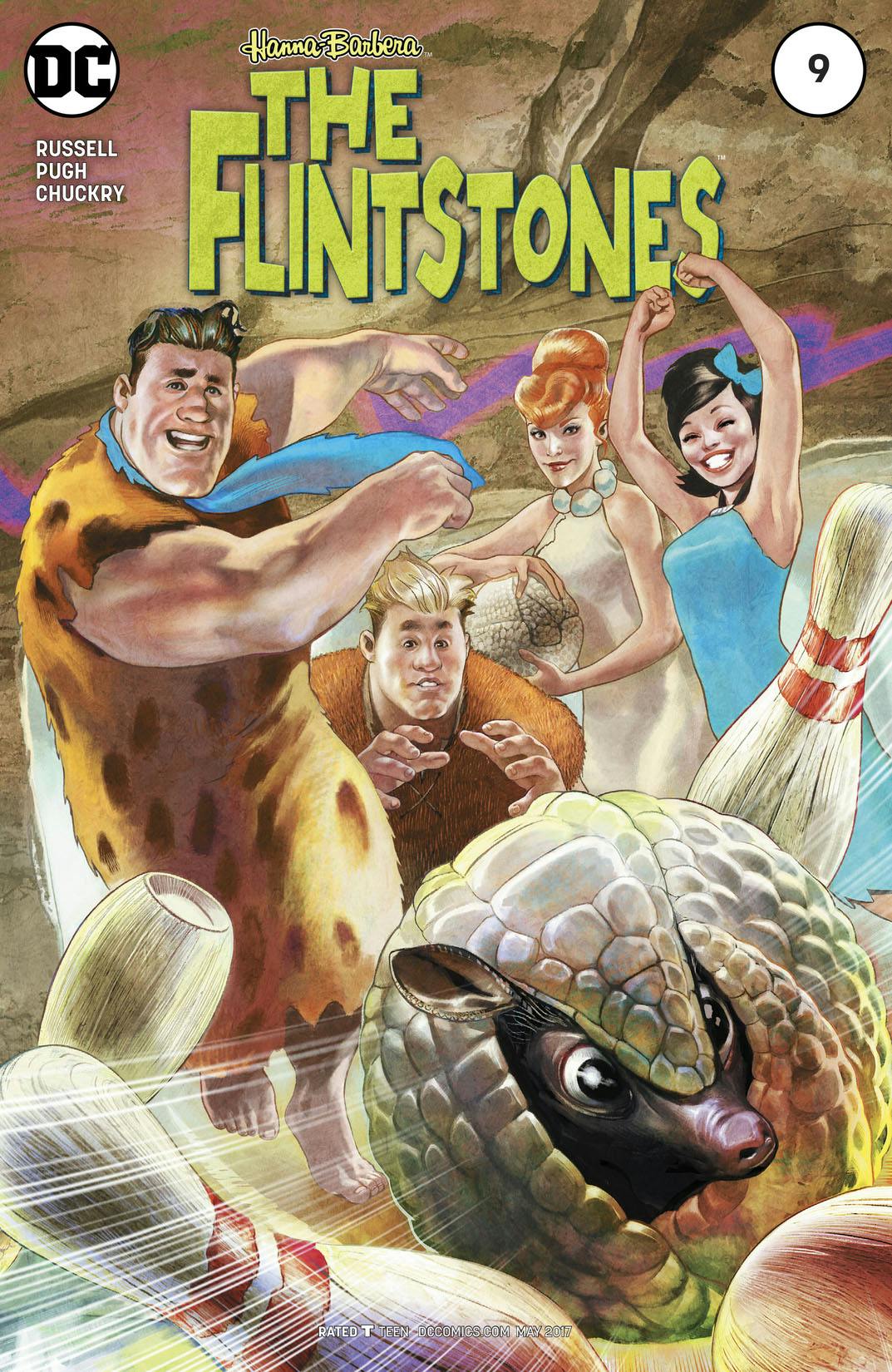 The Flintstones #9 preview images