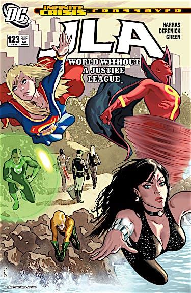 JLA #123 preview images