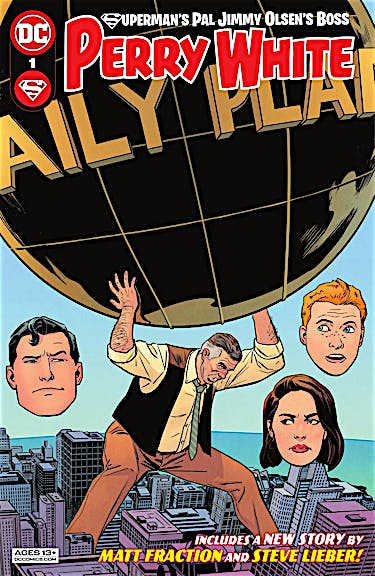 Superman's Pal Jimmy Olsen's Boss Perry White #1 preview images