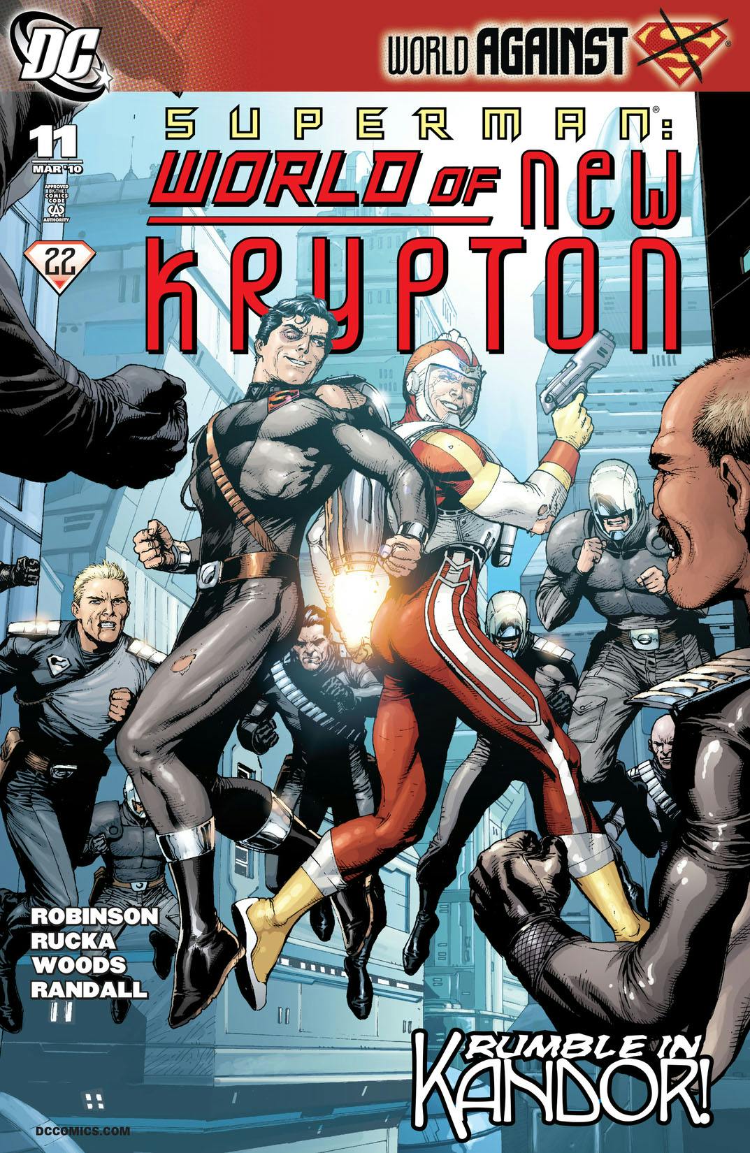 Superman: World of New Krypton #11 preview images