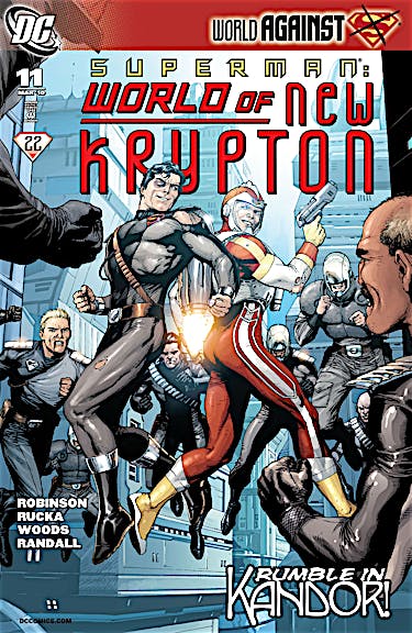 Superman: World of New Krypton #11 preview images