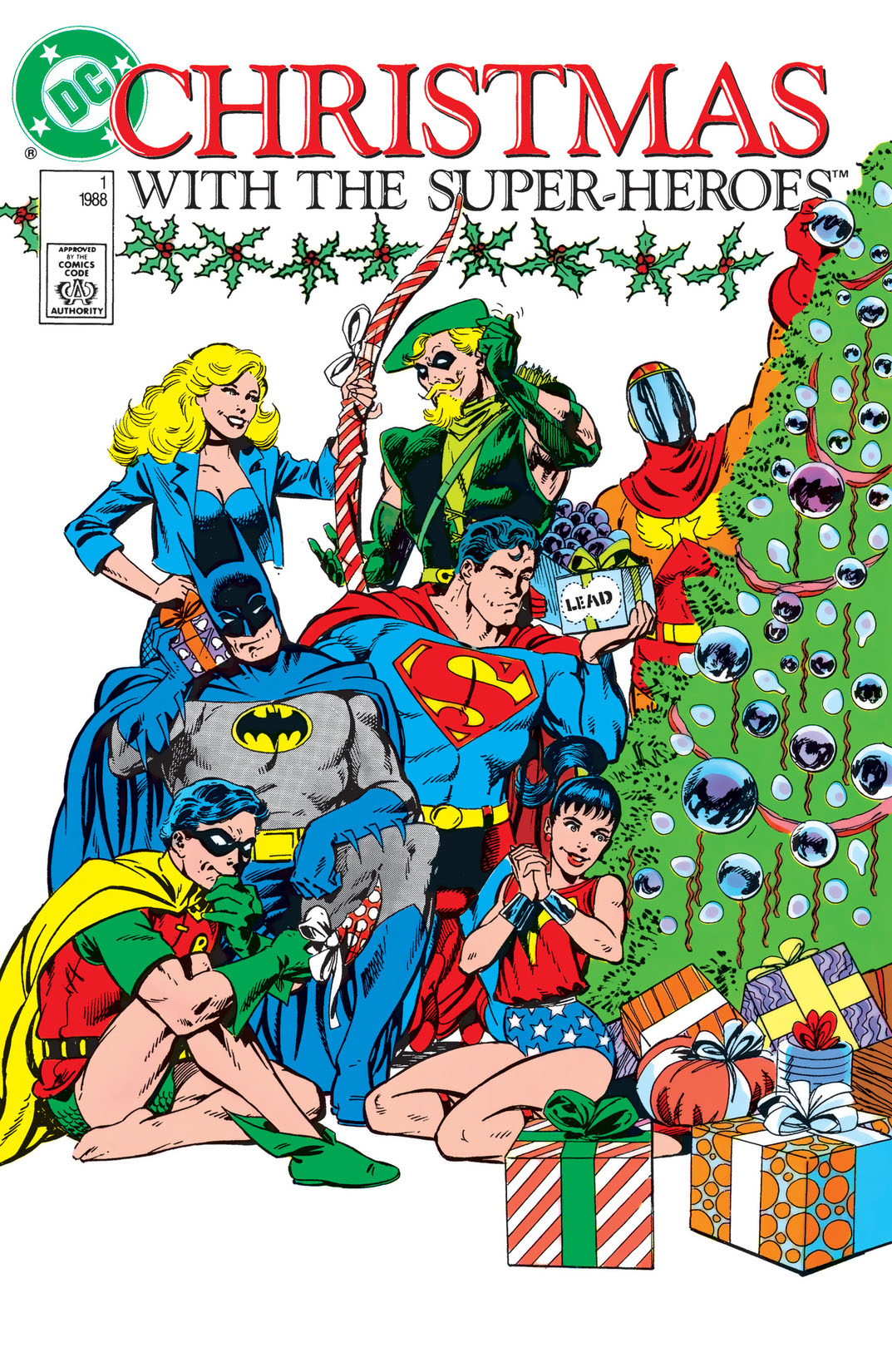Christmas with the Super-Heroes #1 preview images