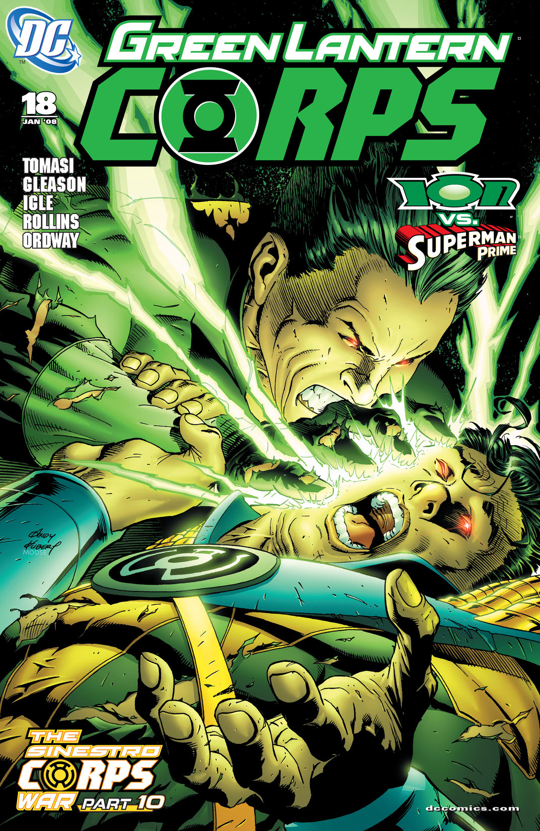 Green Lantern Corps (2006-) #18 preview images
