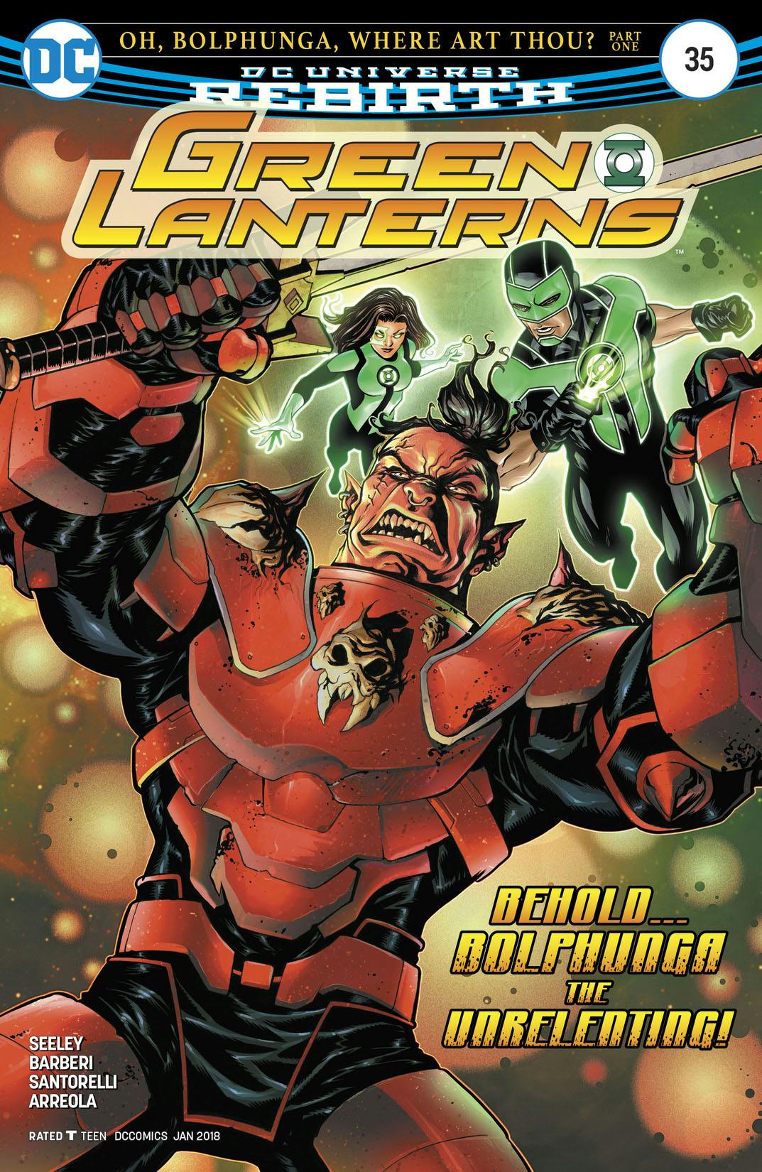 Green Lanterns #35 preview images