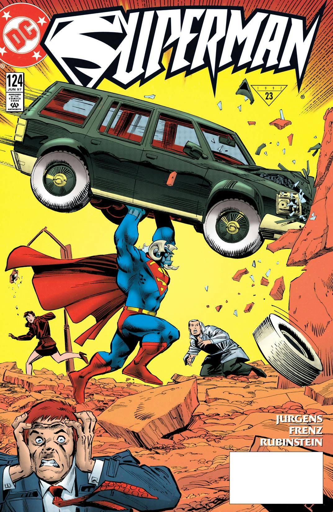 Superman (1986-) #124 preview images