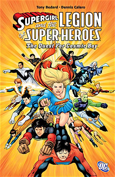Supergirl & the Legion of Super Heroes: The Quest for Cosmic Boy preview images