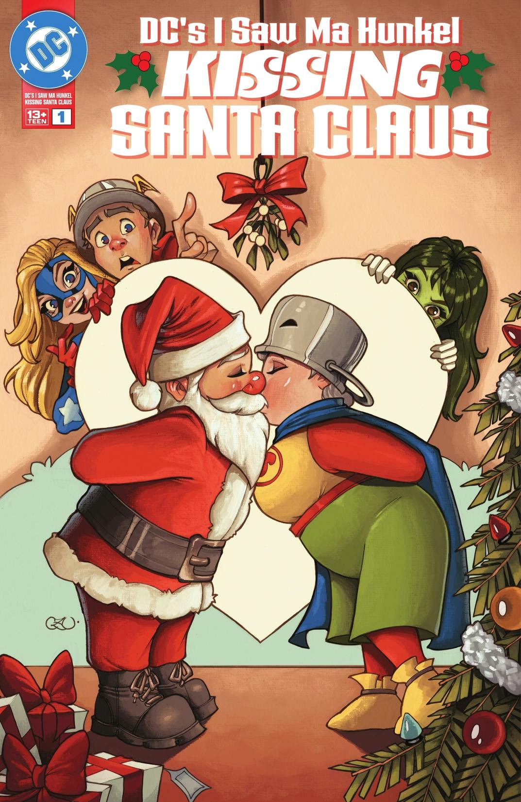 DC's I Saw Ma Hunkel Kissing Santa Claus #1