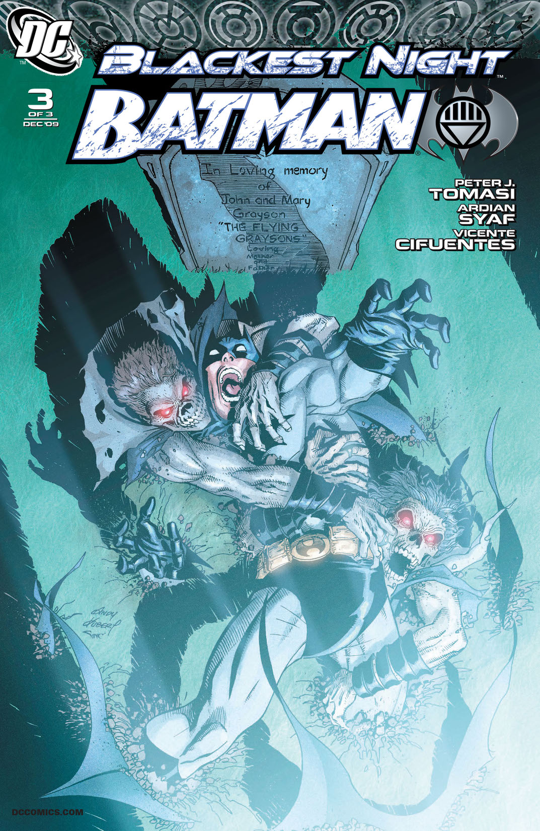 Blackest Night: Batman #3 preview images