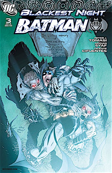 Blackest Night: Batman #3 preview images