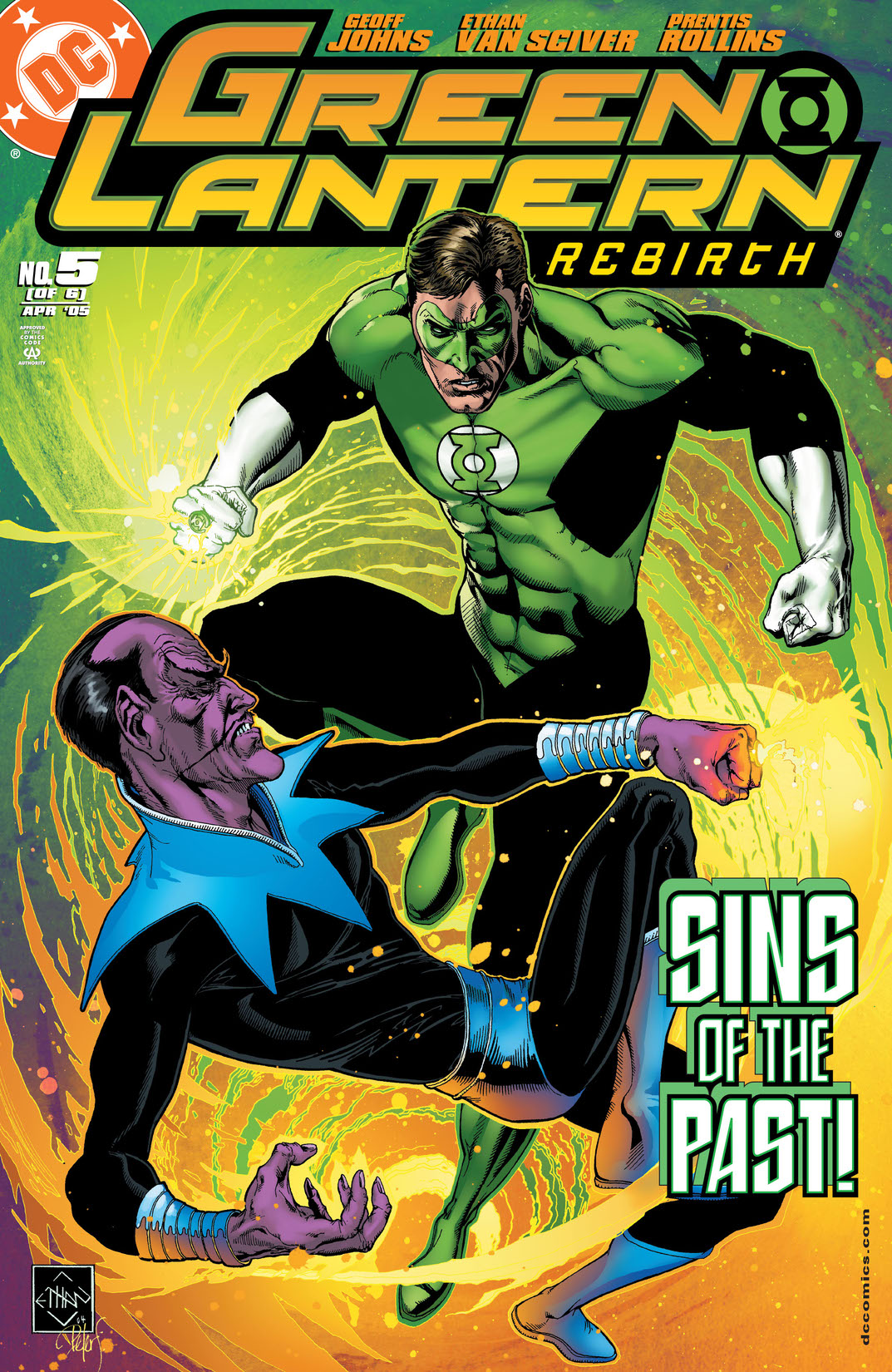 Green Lantern: Rebirth #5 preview images