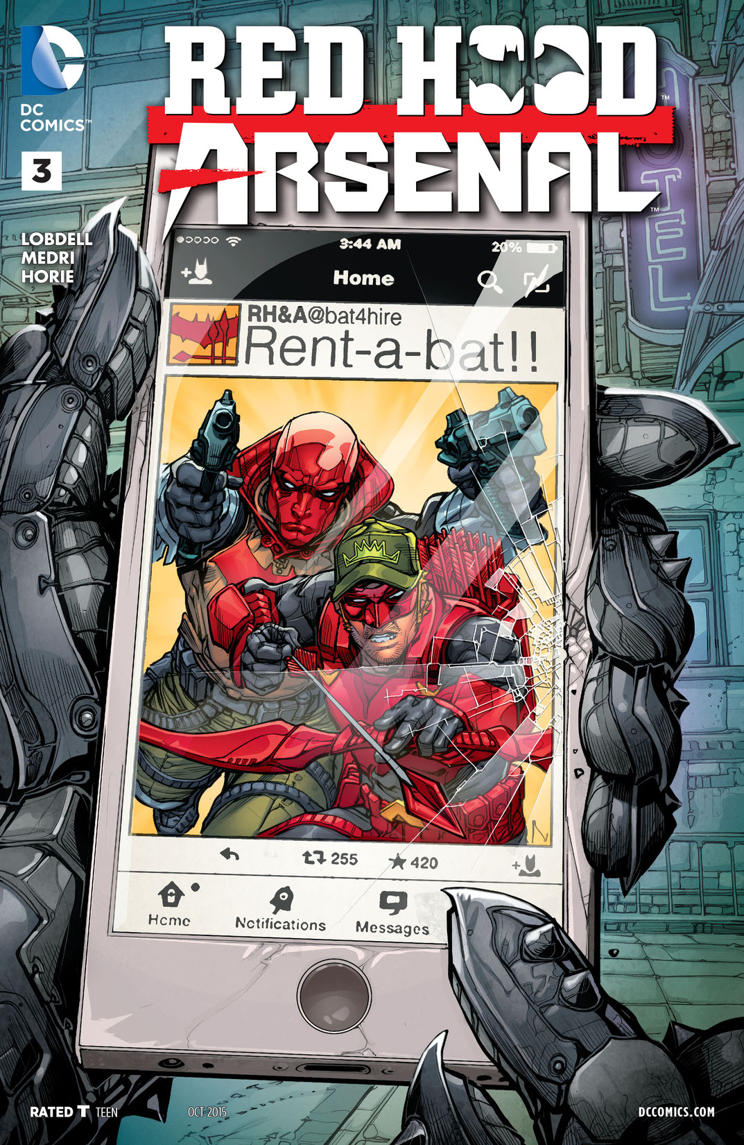 Red Hood/Arsenal #3 preview images