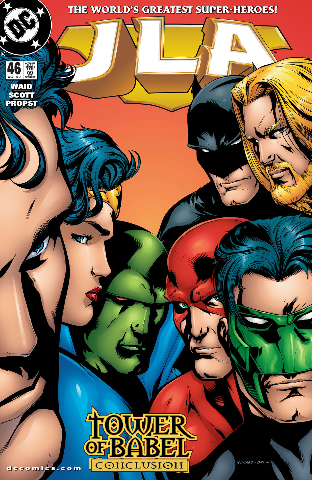 JLA #46 preview images