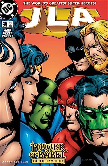 JLA #46 preview images