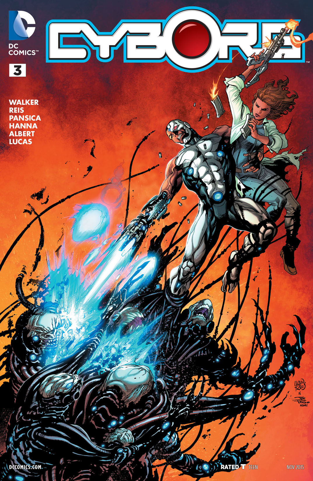 Cyborg (2015-) #3 preview images