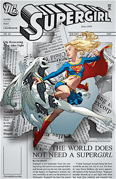 Supergirl (2005-) #34 preview images