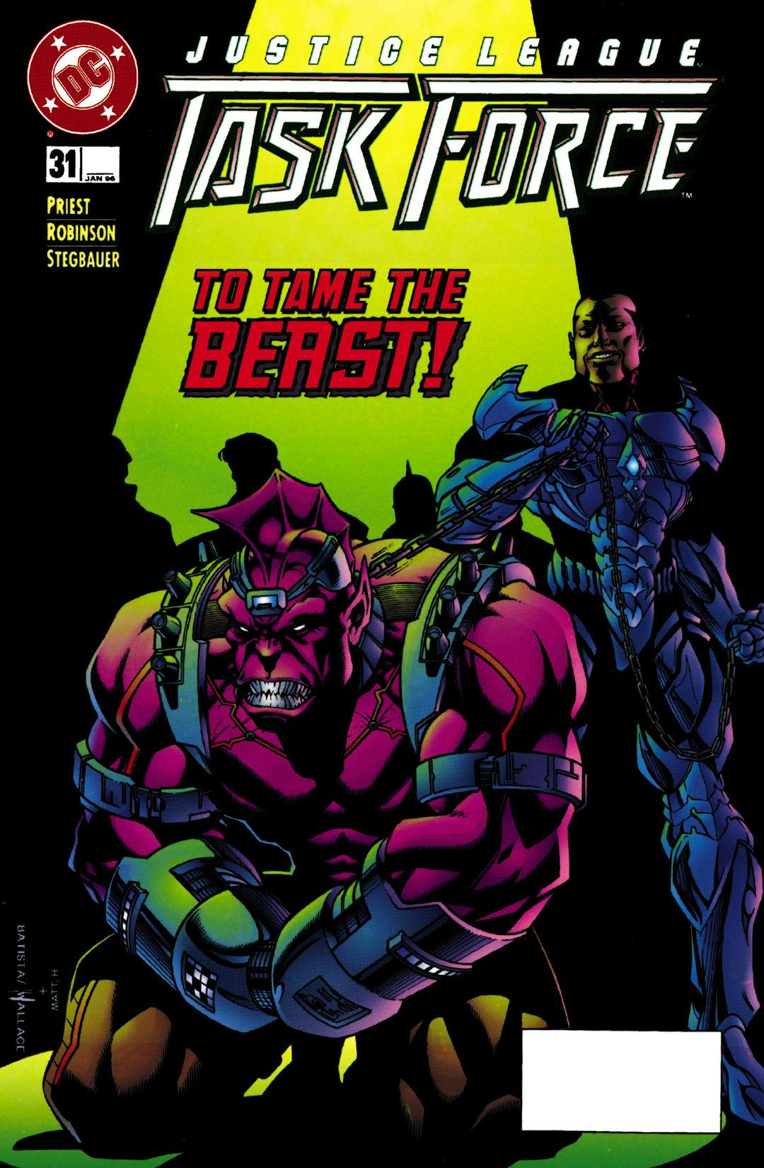 Justice League Task Force #31