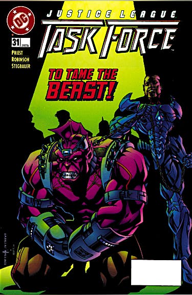 Justice League Task Force #31 preview images