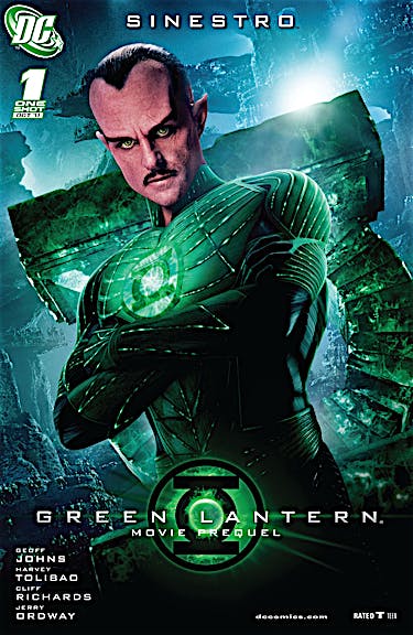 Green Lantern Movie Prequel: Sinestro #1 preview images